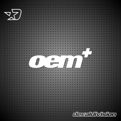 OEM Sticker